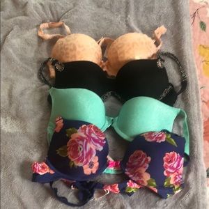 Victoria Secret push-up bras